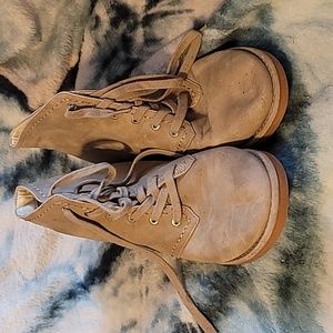 American Eagle Tan Ankle Boots Sz 10